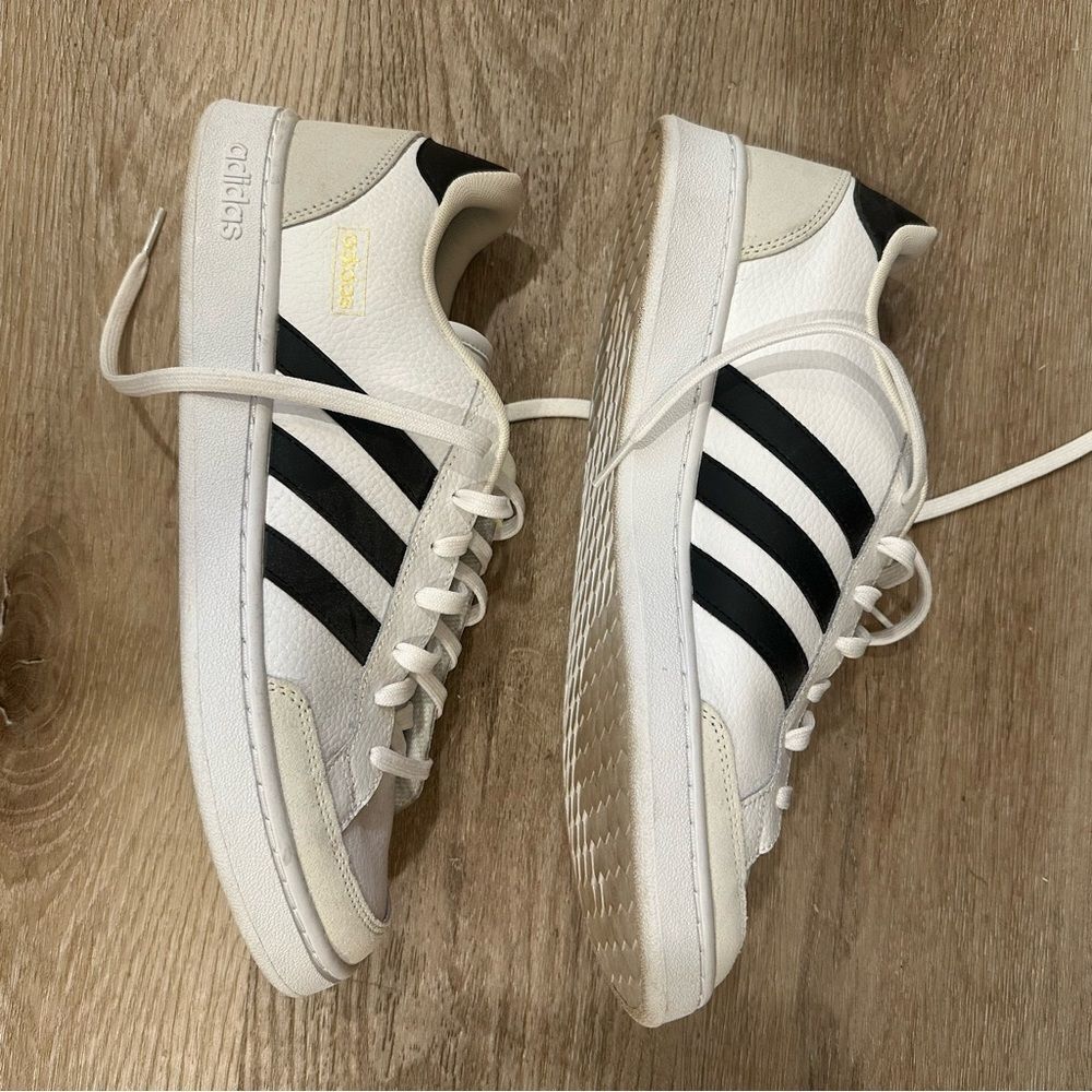 adidas Grand Court SE White Mens Shoes size 11.5 - Picture 5 of 16